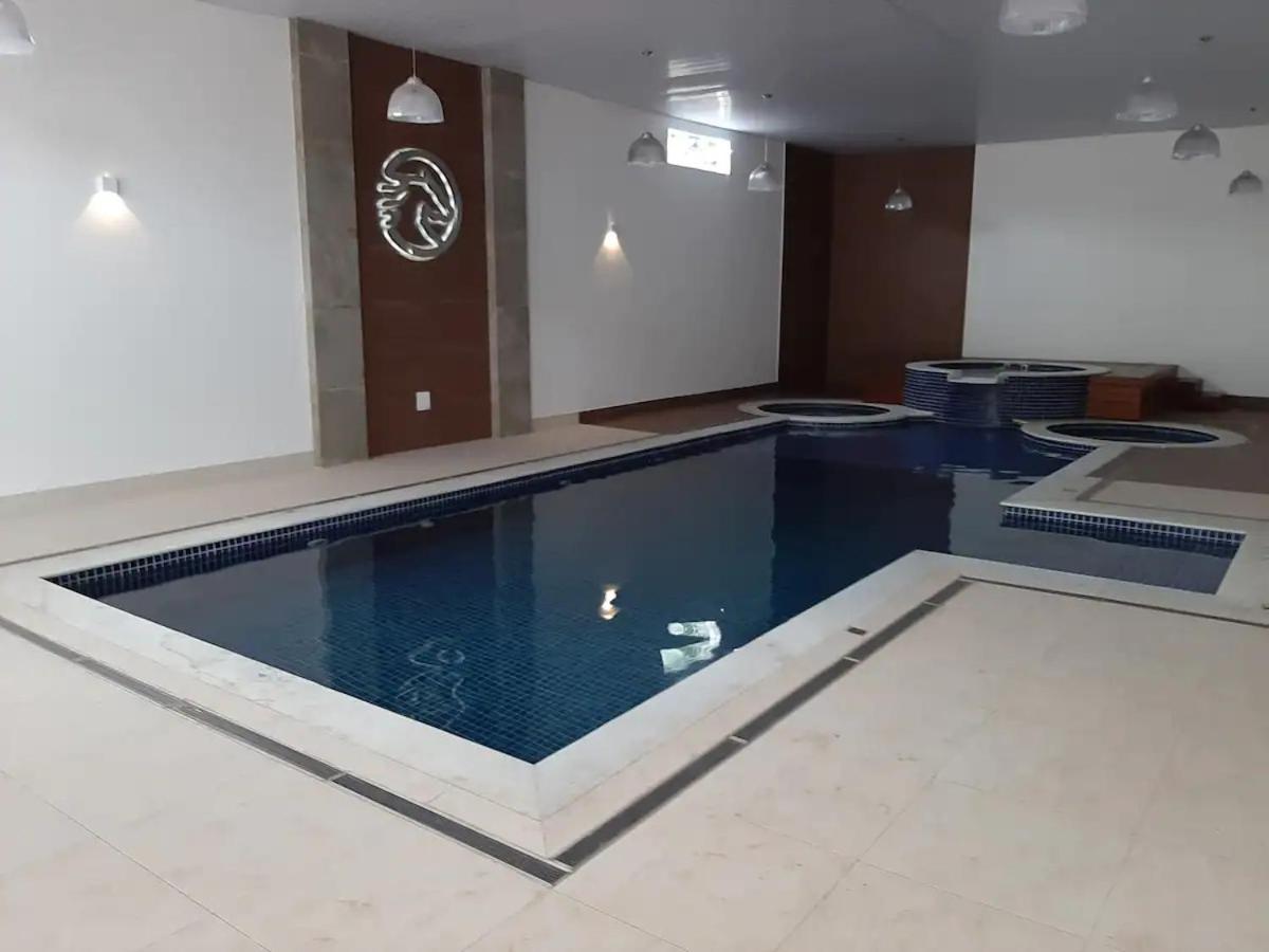 Agradavel Flat - Cavalinho Branco - Aguas De Lindoia Apartment Bagian luar foto